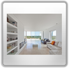 Белый матовый натяжной потолок