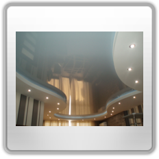 Многоуровневые натяжные потолки