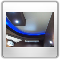 Многоуровневые натяжные потолки