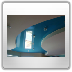 Многоуровневые натяжные потолки