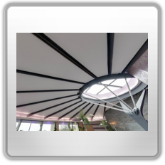 Белый матовый натяжной потолок