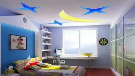 Потолок в детской комнате