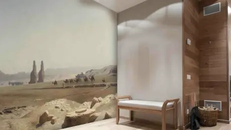 Фотопечать на потолке и стенах