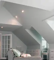 Матовый белый потолок фото