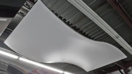 Матовый белый потолок