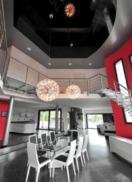 Многоуровневые натяжные потолки