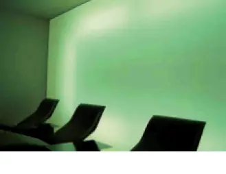 Натяжные стены с цветовой подсветкой