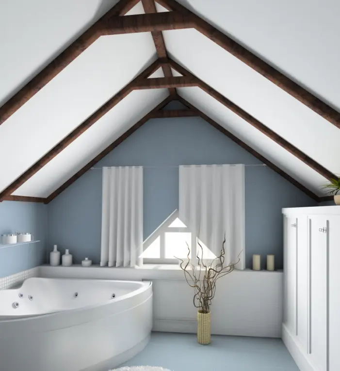 Натяжные потолки в частном доме