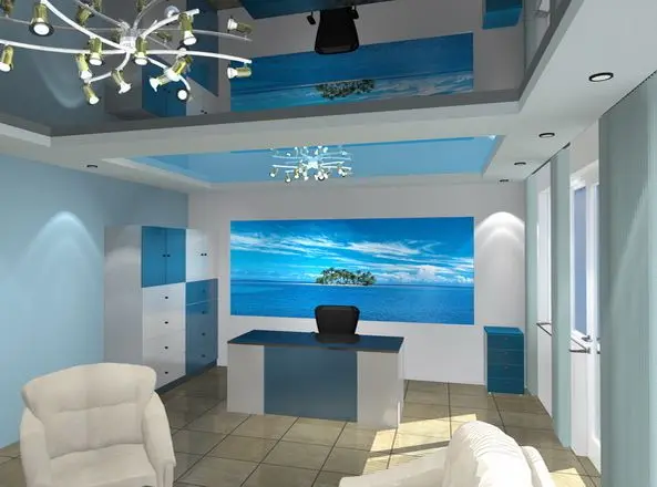 Отделка потолка