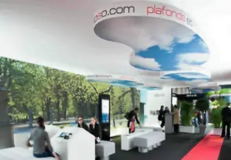 Потолок с фотопечатью фото