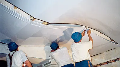 Привести в порядок потолок